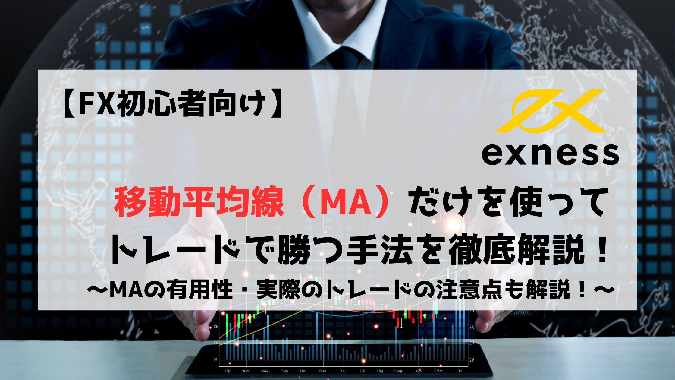 FX初心者　移動平均線　MA　使い方