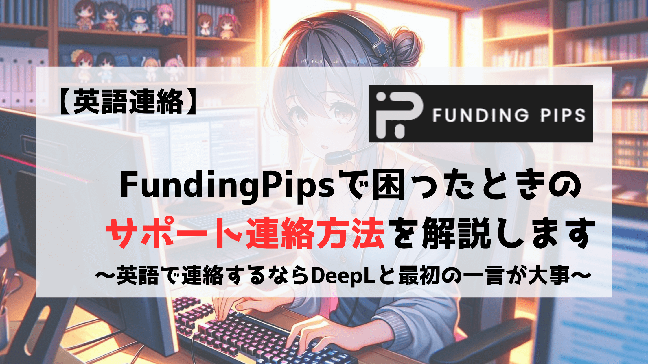 FundingPips　サポート　連絡　Contact