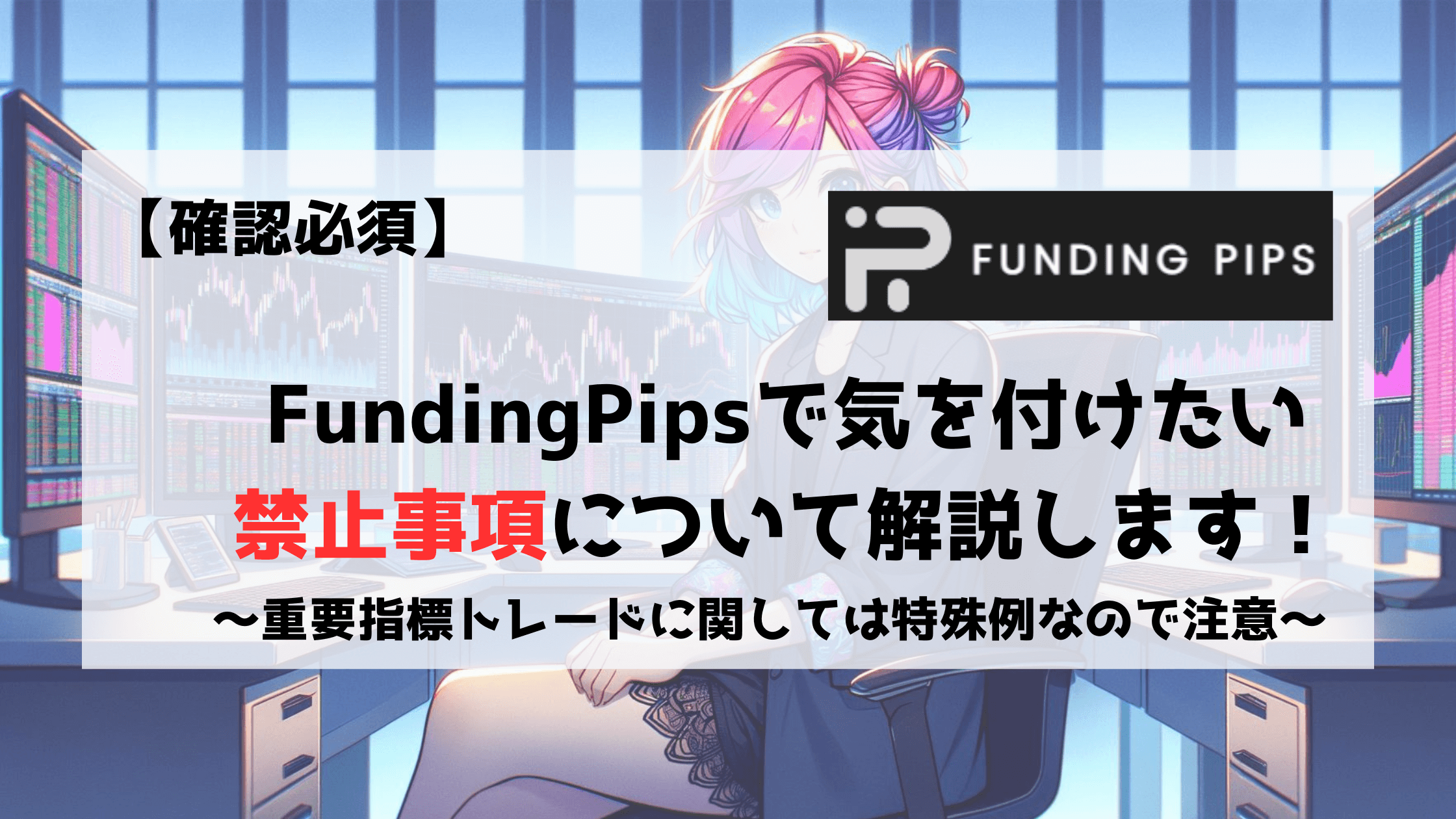FundingPips　禁止事項　禁止