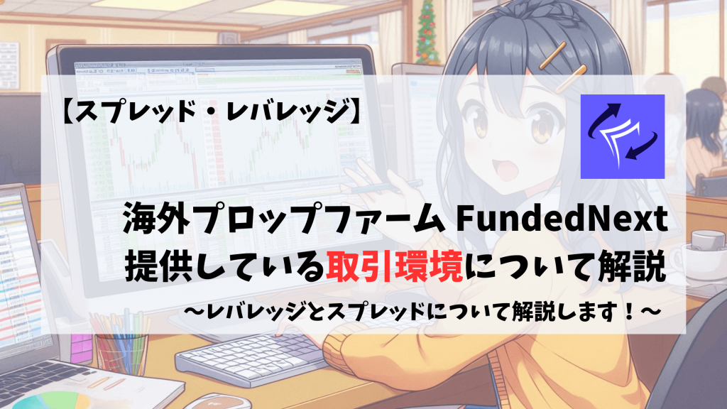FundedNext 取引環境 レバレッジ スプレッド