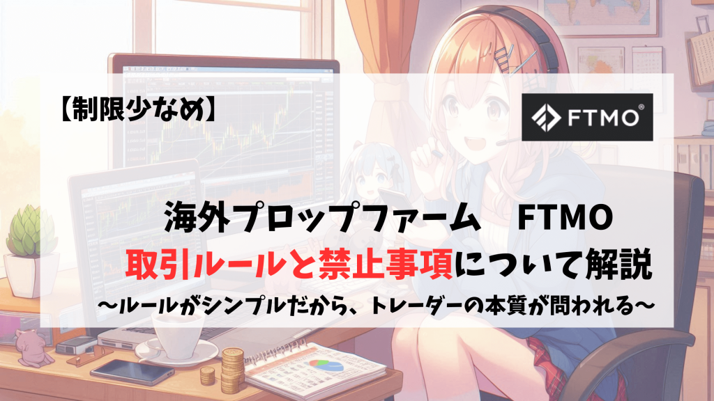 FTMO　プロップファーム　取引ルール　制限